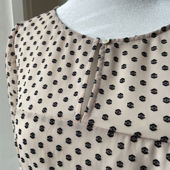 J.Crew Dress with Embroidered Polka Dots / Robe à pois brodés marque J.Crew - Picture 2 of 5
